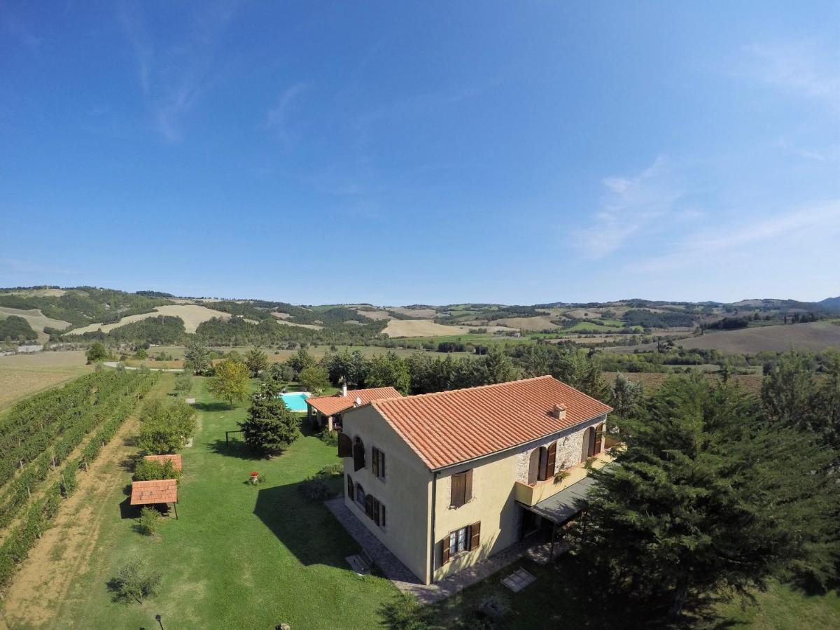 Appartamento Uva - Agriturismo Le Selvole Pomarance Eksteriør billede